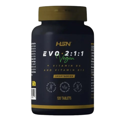 HSN - EVO 2:1:1 (BCAA'S 2:1:1 + VITAMINAS B6 Y B12)