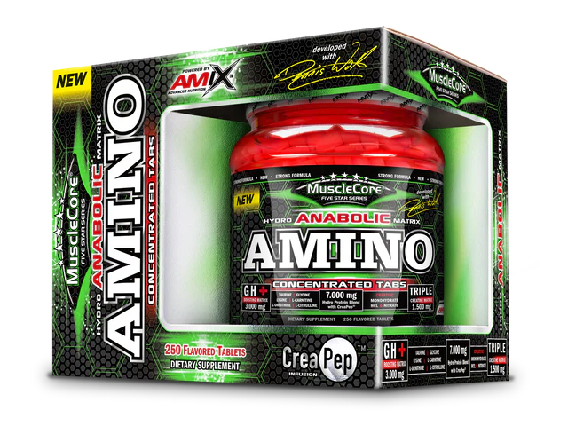 Amix - Anabolic Amino with CreaPep | 250tabs