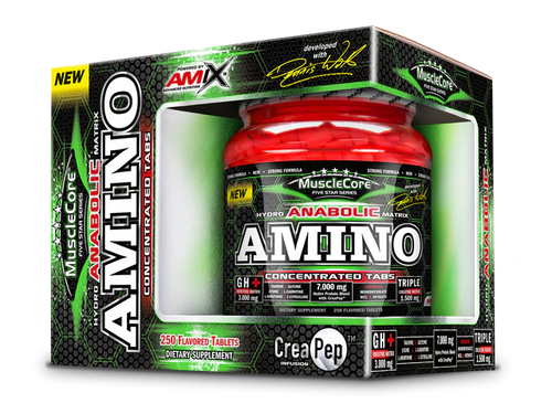 Amix - Anabolic Amino with CreaPep | 250tabs