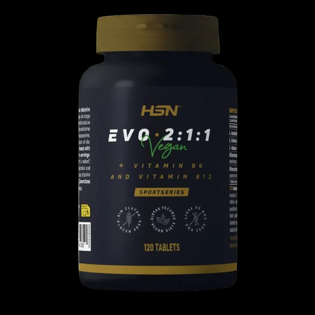 HSN - EVO 2:1:1 (BCAA'S 2:1:1 + VITAMINAS B6 E B12) | 120caps