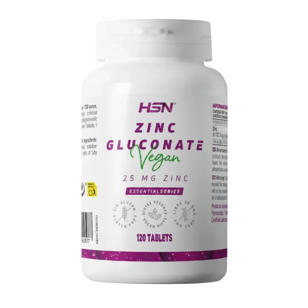 HSN - GLUCONATO DE ZINCO | 120caps (25mg zinco)