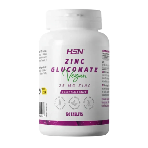 HSN - GLUCONATO DE ZINCO | 120caps (25mg zinco)
