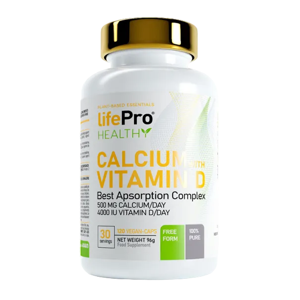 Life Pro - Healthy Calcium + Vitamin D | 120caps
