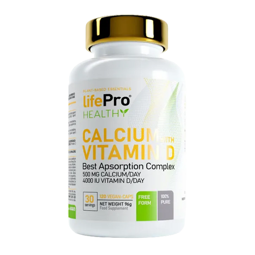 Life Pro - Healthy Calcium + Vitamin D | 120caps