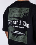 Great I Am - WAY OF LIFE OVERSIZED T-SHIRT HERITAGE TAPESTRY