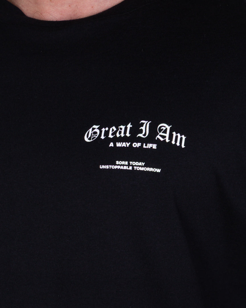 Great I Am - WAY OF LIFE OVERSIZED T-SHIRT HERITAGE TAPESTRY
