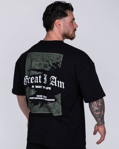 Great I Am - WAY OF LIFE OVERSIZED T-SHIRT HERITAGE TAPESTRY