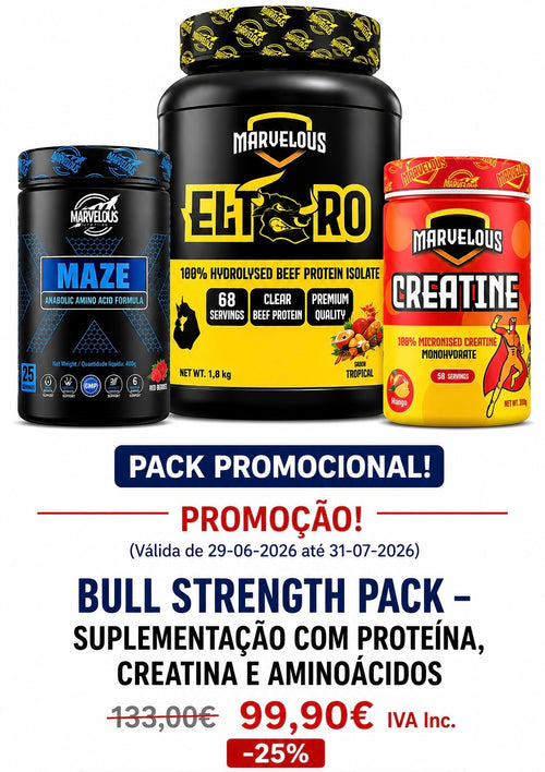 Marvelous Nutrition - Bull Strength | Pack Promocional